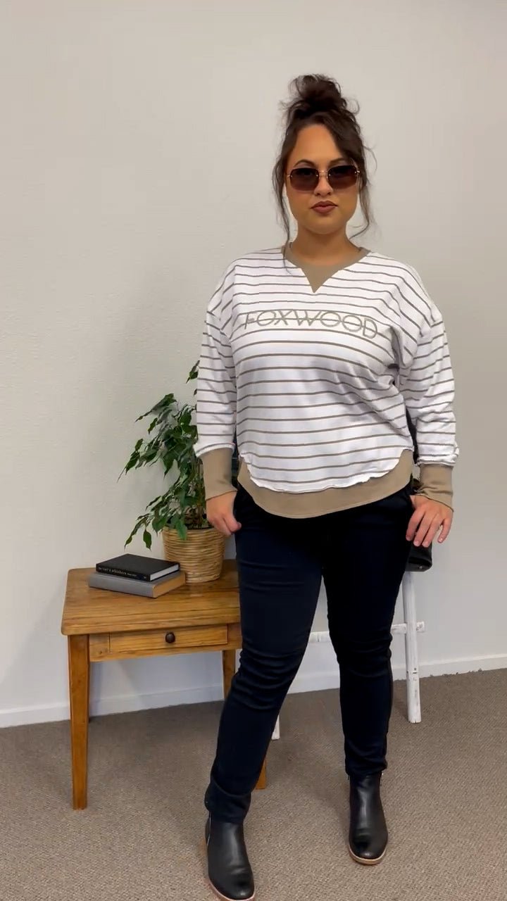 THREADZ_LA PULL ON DISTRESSED JEAN _ LA PULL ON DISTRESSED JEAN _ Ebony Boutique NZ