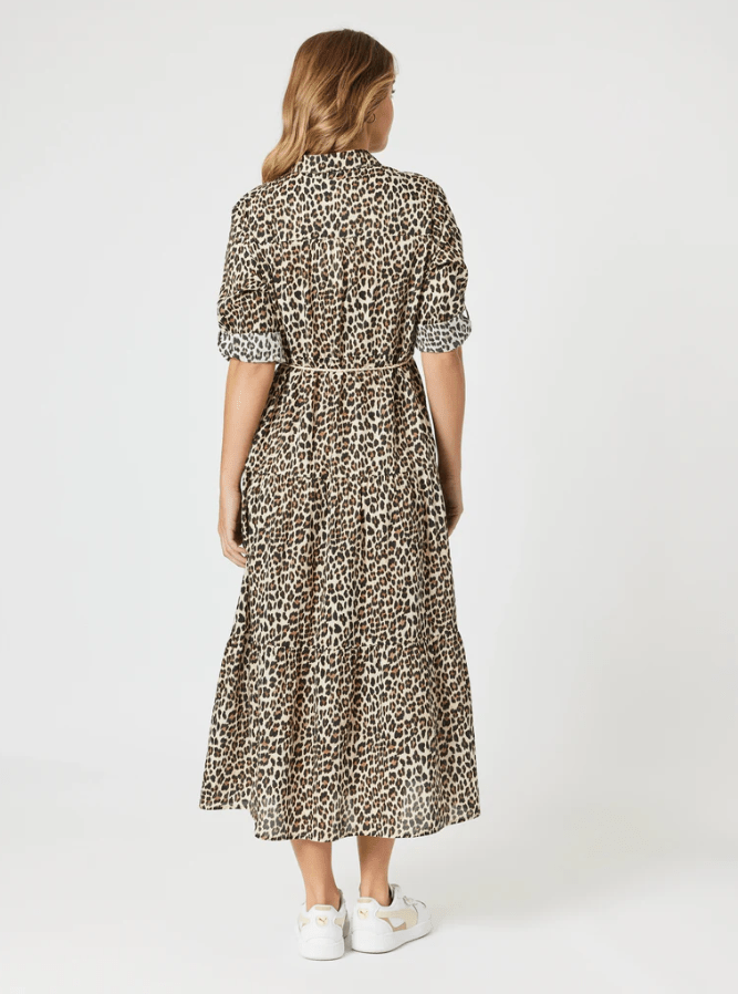 THREADZ_LE MARAIS DRESS ANIMAL _ LE MARAIS DRESS ANIMAL _ Ebony Boutique NZ