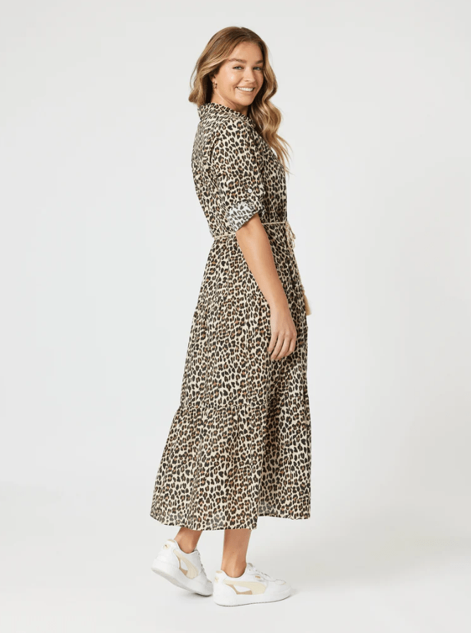 THREADZ_LE MARAIS DRESS ANIMAL _ LE MARAIS DRESS ANIMAL _ Ebony Boutique NZ