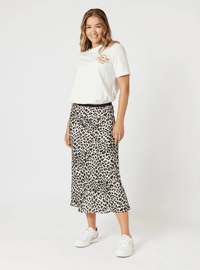 THREADZ_LE MARAIS SKIRT ANIMAL _ LE MARAIS SKIRT ANIMAL _ Ebony Boutique NZ