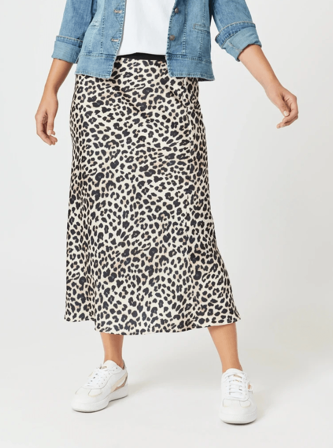 THREADZ_LE MARAIS SKIRT ANIMAL _ LE MARAIS SKIRT ANIMAL _ Ebony Boutique NZ