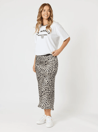 THREADZ_LE MARAIS SKIRT ANIMAL _ LE MARAIS SKIRT ANIMAL _ Ebony Boutique NZ