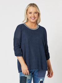 THREADZ_LILY 2 IN 1 TOP _ LILY 2 IN 1 TOP _ Ebony Boutique NZ