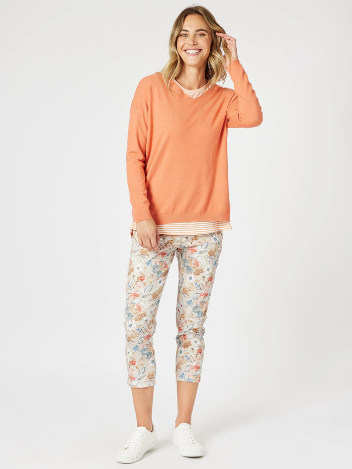 THREADZ_LYLA PRINT PANT _ LYLA PRINT PANT _ Ebony Boutique NZ