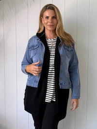 THREADZ_MAGGIE DENIM JACKET _ MAGGIE DENIM JACKET _ Ebony Boutique NZ