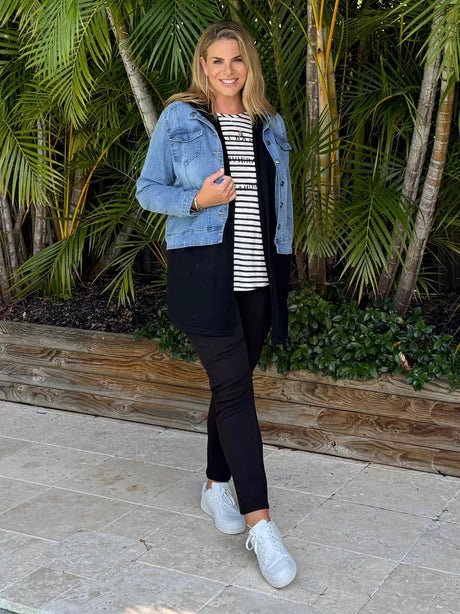 THREADZ_MAGGIE DENIM JACKET _ MAGGIE DENIM JACKET _ Ebony Boutique NZ