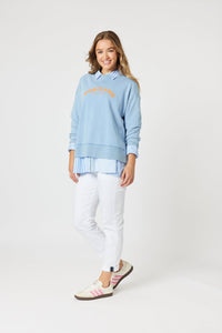 THREADZ_POSITANO SWEATSHIRT _ POSITANO SWEATSHIRT _ Ebony Boutique NZ