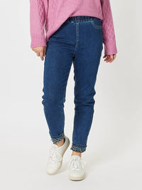 THREADZ_REVERISBLE ANIMAL PRINT JEAN _ REVERISBLE ANIMAL PRINT JEAN _ Ebony Boutique NZ