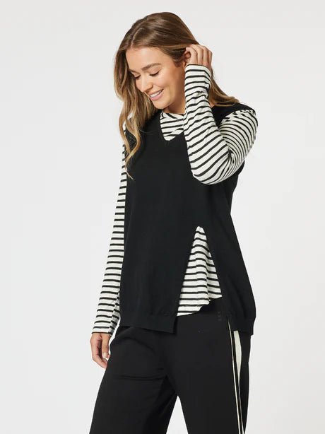 THREADZ_VICKY VEST _ VICKY VEST _ Ebony Boutique NZ