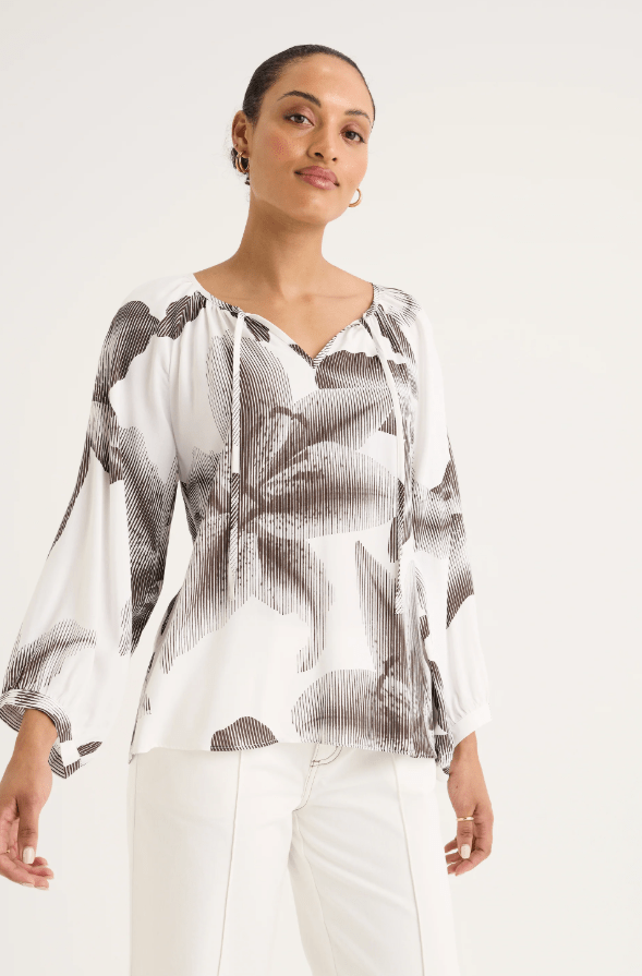 YARRA TRAIL_BOTANIC TOP _ BOTANIC TOP _ Ebony Boutique NZ