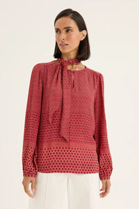YARRA TRAIL_FORTUNATE TOP _ FORTUNATE TOP _ Ebony Boutique NZ