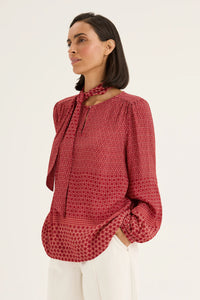 YARRA TRAIL_FORTUNATE TOP _ FORTUNATE TOP _ Ebony Boutique NZ