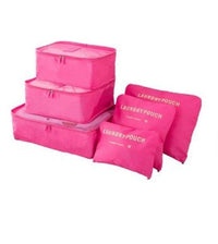 ACCESSORIES_TRAVEL BAG STORAGE PACKING CELL ORGANISER SET _ TRAVEL BAG STORAGE PACKING CELL ORGANISER SET _ Ebony Boutique NZ