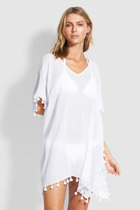 SEAFOLLY_BEACH EDIT AMNESIA KAFTAN _ _ Ebony Boutique NZ