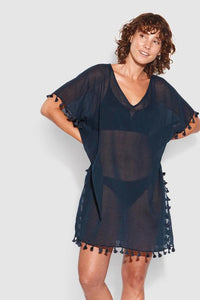 SEAFOLLY_BEACH EDIT AMNESIA KAFTAN _ _ Ebony Boutique NZ