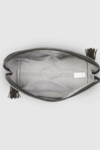LOUENHIDE_AUDREY COSMETIC CASE BLACK _ _ Ebony Boutique NZ