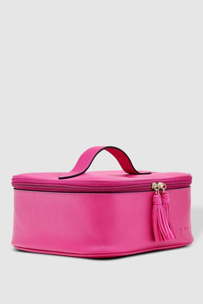 LOUENHIDE_BABY HEPBURN COSMETIC CASE FUSCHIA _ _ Ebony Boutique NZ