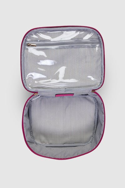 LOUENHIDE_BABY HEPBURN COSMETIC CASE FUSCHIA _ _ Ebony Boutique NZ