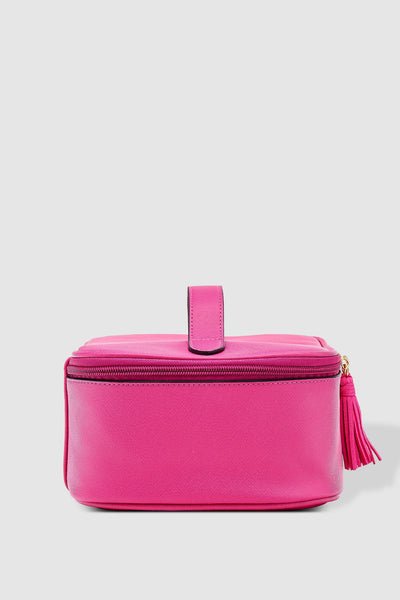LOUENHIDE_BABY HEPBURN COSMETIC CASE FUSCHIA _ _ Ebony Boutique NZ