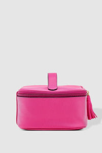 LOUENHIDE_BABY HEPBURN COSMETIC CASE FUSCHIA _ _ Ebony Boutique NZ
