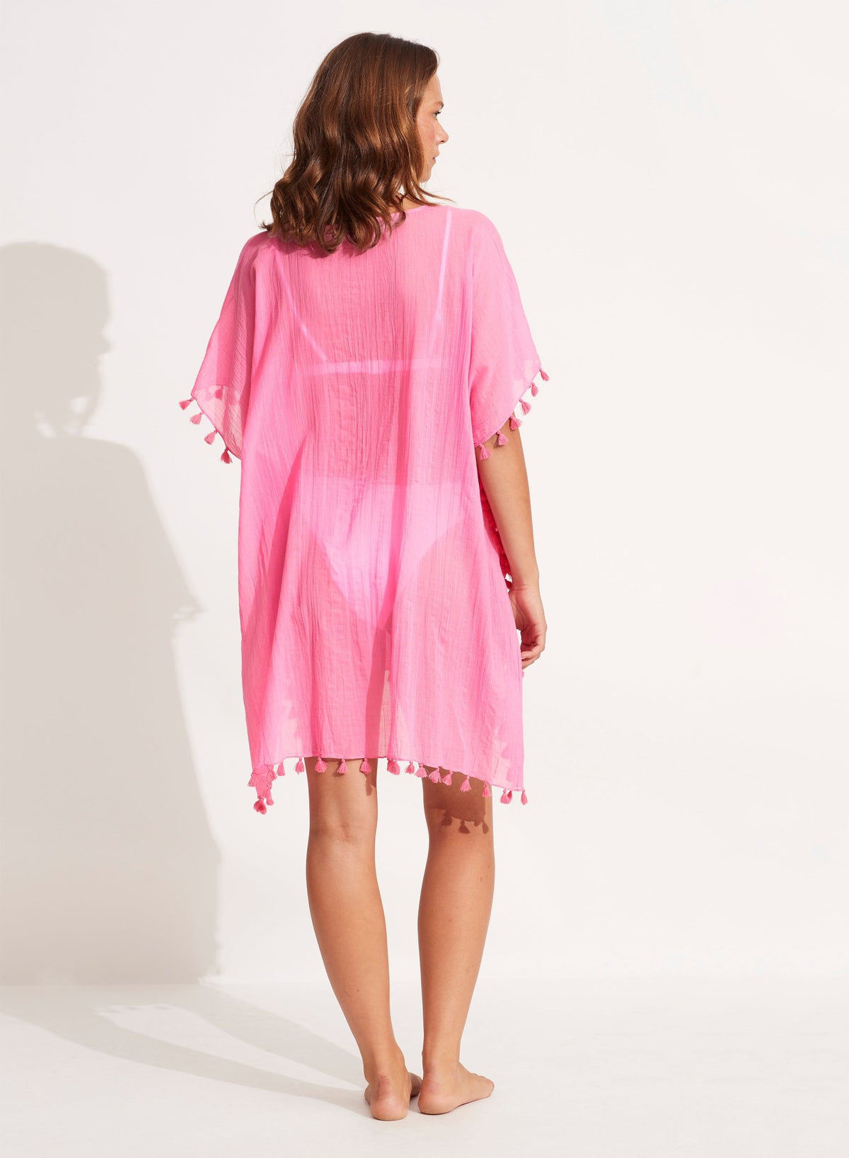 SEAFOLLY_BEACH EDIT AMNESIA KAFTAN _ _ Ebony Boutique NZ