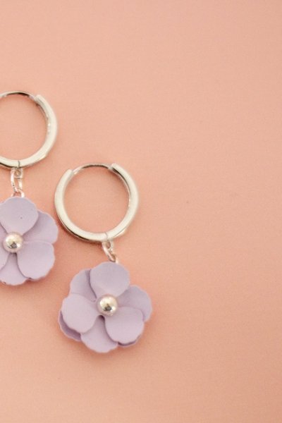 WILLOW COLLECTIVE_BLOSSOM HUGGIES SILVER LAVENDER _ _ Ebony Boutique NZ