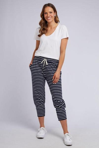 ELM_BRUNCH PANT - STRIPE _ _ Ebony Boutique NZ