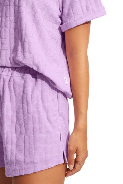 SEAFOLLY_CAPRI TERRY SHORT _ _ Ebony Boutique NZ