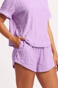 SEAFOLLY_CAPRI TERRY SHORT _ _ Ebony Boutique NZ