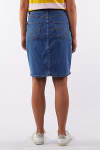 ELM_CHLOE DENIM SKIRT _ _ Ebony Boutique NZ