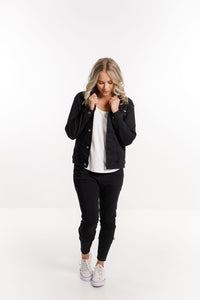 HOME-LEE_CLASSIC DENIM JACKET JET BLACK _ _ Ebony Boutique NZ