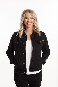 HOME-LEE_CLASSIC DENIM JACKET JET BLACK _ _ Ebony Boutique NZ