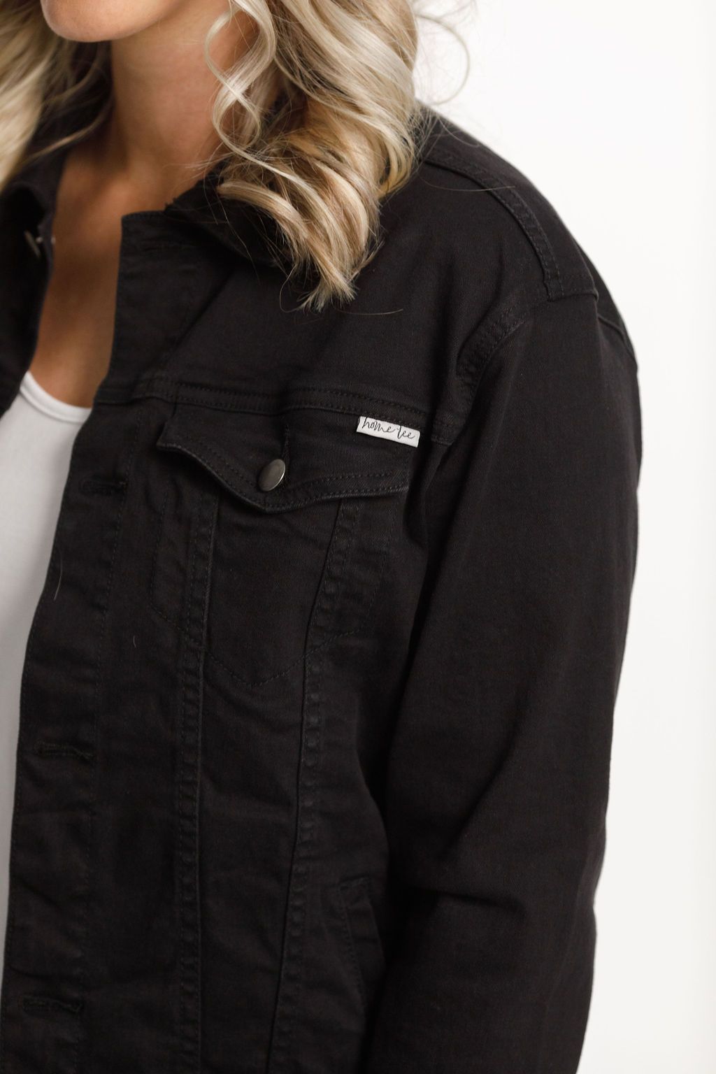 HOME-LEE_CLASSIC DENIM JACKET JET BLACK _ _ Ebony Boutique NZ