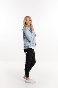 HOME-LEE_CLASSIC DENIM JACKET SNOW WASH _ _ Ebony Boutique NZ