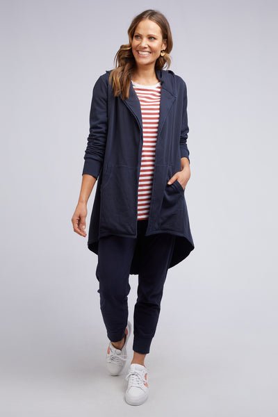 ELM_COMPOSURE HOODED CARDI _ _ Ebony Boutique NZ
