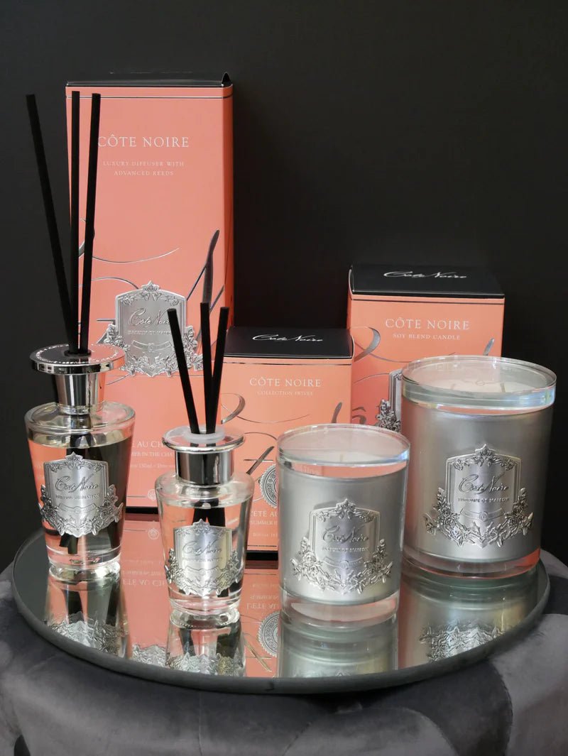 COTE NOIRE_90ML VOTIVE DIFFUSER SUMMER IN THE CHATEAU _ 90ML VOTIVE DIFFUSER SUMMER IN THE CHATEAU _ Ebony Boutique NZ
