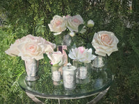 COTE NOIRE_PERFUMED NATURAL TOUCH TEA ROSE BLUSH CLEAR GLASS _ PERFUMED NATURAL TOUCH TEA ROSE BLUSH CLEAR GLASS _ Ebony Boutique NZ