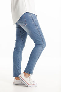 HOME-LEE_DAILY JEANS BLUE WASH _ _ Ebony Boutique NZ