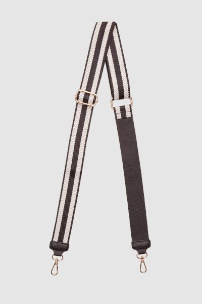 LOUENHIDE_DAISY BLACK GUITAR STRAP _ _ Ebony Boutique NZ
