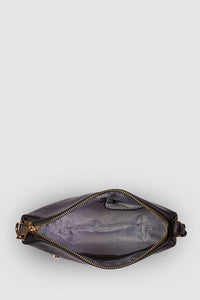 LOUENHIDE_DAISY CROSSBODY BAG BLACK STRIPE GUITAR STRAP _ _ Ebony Boutique NZ