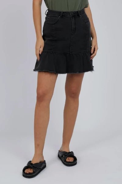 FOXWOOD_DAISY SKIRT BLACK _ _ Ebony Boutique NZ