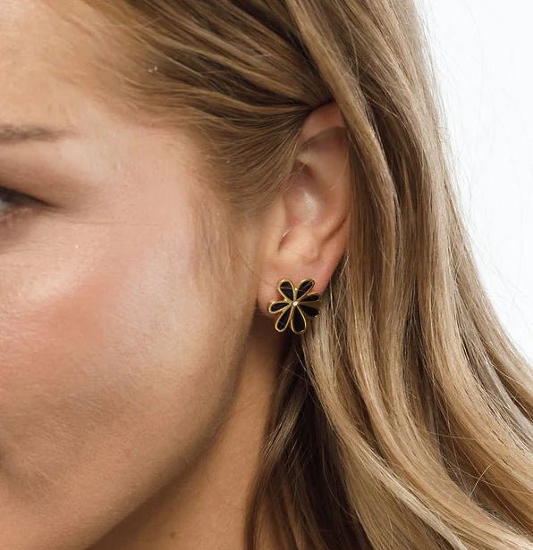 HOME-LEE_DAISY STUD EARRINGS _ _ Ebony Boutique NZ