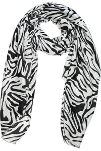 ENHANCE_DAKOTA SCARF WHITE _ _ Ebony Boutique NZ