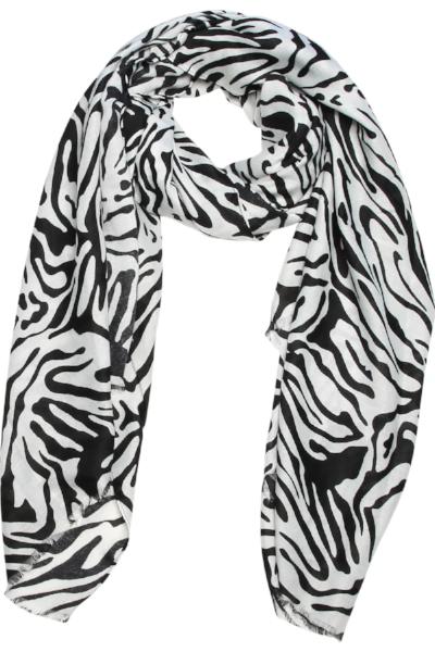 ENHANCE_DAKOTA SCARF WHITE _ _ Ebony Boutique NZ