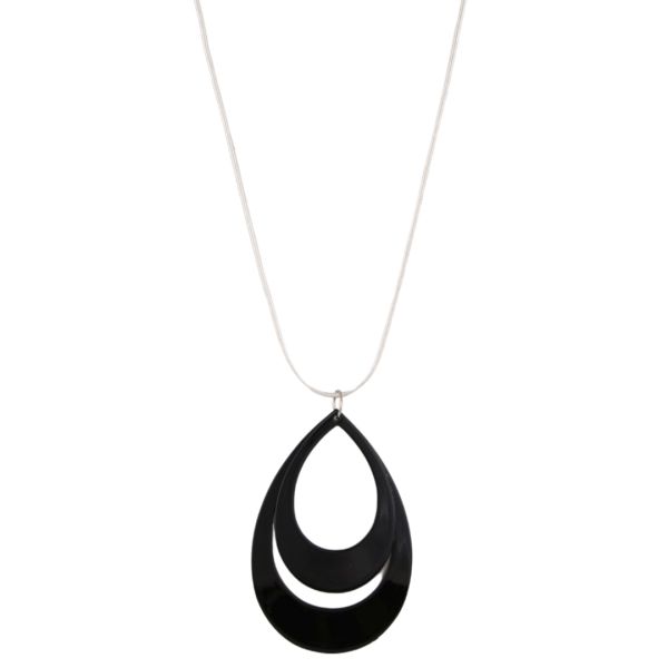 ENHANCE_DAYLE NECKLACE BLACK _ _ Ebony Boutique NZ