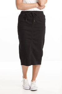 HOME-LEE_DENIM MIDI SKIRT _ _ Ebony Boutique NZ