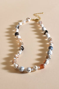 ADORNE_DESTINATION SHORT STONE NECKLACE _ _ Ebony Boutique NZ