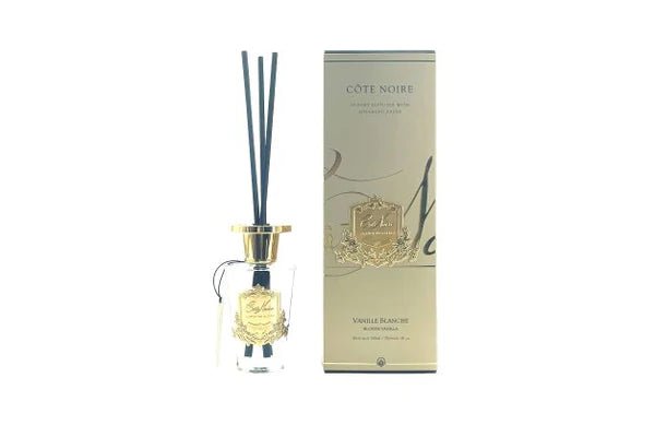 COTE NOIRE_DIFFUSER SET BLONDE VANILLA 150ML _ _ Ebony Boutique NZ