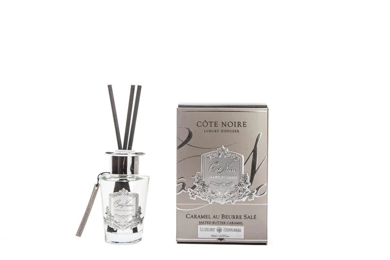 COTE NOIRE_DIFFUSER SET SALTED CARAMEL VOTIVE _ _ Ebony Boutique NZ