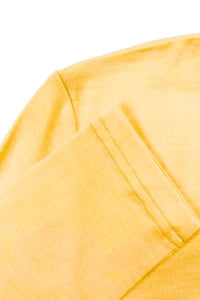 EBONY_WOMENS 100% MERINO (210) LONG SLEEVE CREW TOP BUTTERCUP _ WOMENS 100% MERINO (210) LONG SLEEVE CREW TOP BUTTERCUP _ Ebony Boutique NZ